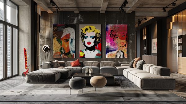 Décorez votre intérieur avec des tableaux pop art uniques