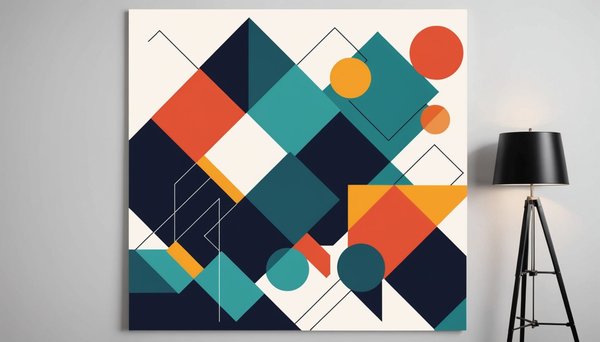 Top 10 affiches d'art abstrait géométrique pour inspirer votre décor