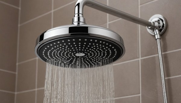 Pomme de douche haute pression : confort et économie d'eau assurés