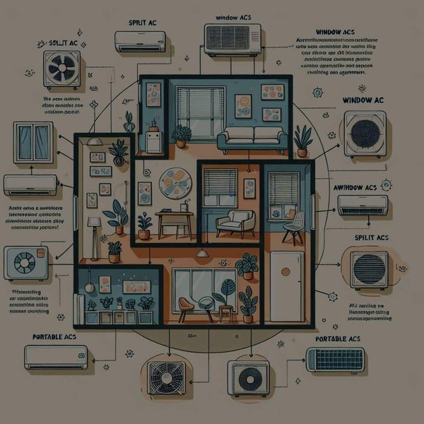 Comment choisir entre les différents types de systèmes de climatisation pour un appartement ?