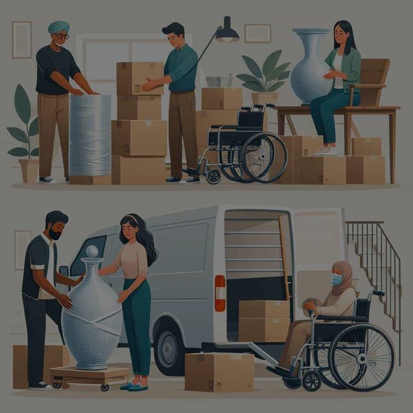 Comment préparer un déménagement pour une personne à mobilité réduite ?