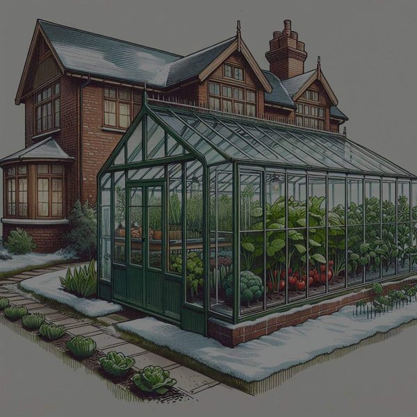 Comment intégrer une serre adossée à la maison pour un potager d'hiver ?