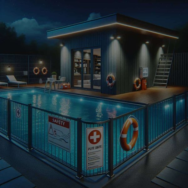 Quelles sont les meilleures pratiques pour assurer la sécurité nocturne autour de votre piscine ?