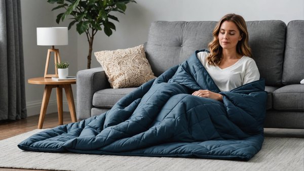 Ma couverture lestée : votre alliée contre le stress et l'anxiété
