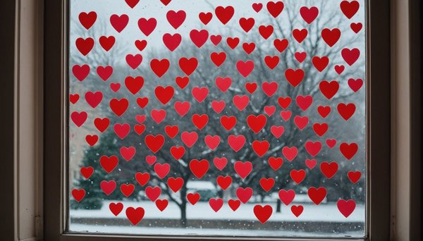 Stickers saint-valentin : sublimez vos vitrines avec passion