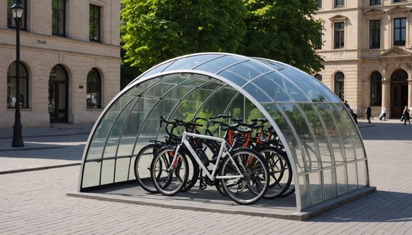 Adoptez l'abri vélo dôme : l'allié idéal pour vos deux-roues !