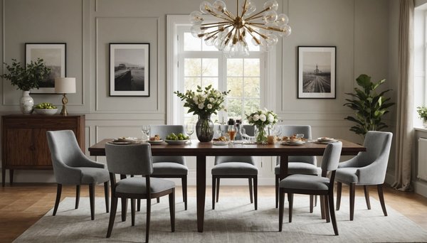 Top conseils pour sélectionner la table et les chaises idéales de salle à manger